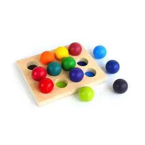 jouet montessori, jeu de tri des couleurs