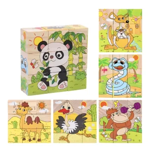 puzzle de blocs, puzzle de blocs en bois, puzzle éducatif, puzzle de blocs de construction