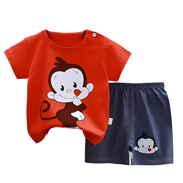 vêtements pour bébés, ensemble t-shirt et short, ensemble de vêtements