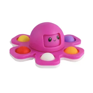 jouet anti-stress, jouet fidget à bulles, spinner octopus