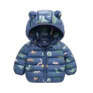 veste en duvet, veste pour bébé, veste à capuche, veste chaude