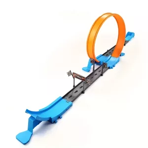 voiture catapulte jouet, piste de course