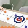 tabletop curling, table curling game, curling board game