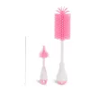 goupillon, brosse de nettoyage pour biberons, goupillon en silicone pour biberons, brosse nettoyante pour pailles