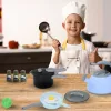 jeu de cuisine, jouets de cuisine, accessoires de cuisine pour enfants, jouets d'ustensiles de cuisine