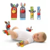 jouets hochets, chaussettes animaux, chaussettes hochets, hochet poignet