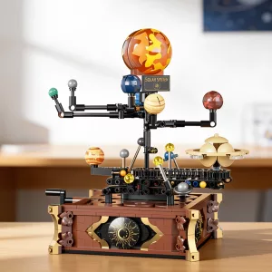 Modèle du système solaire Jeux de construction spatiale DIY pour enfants