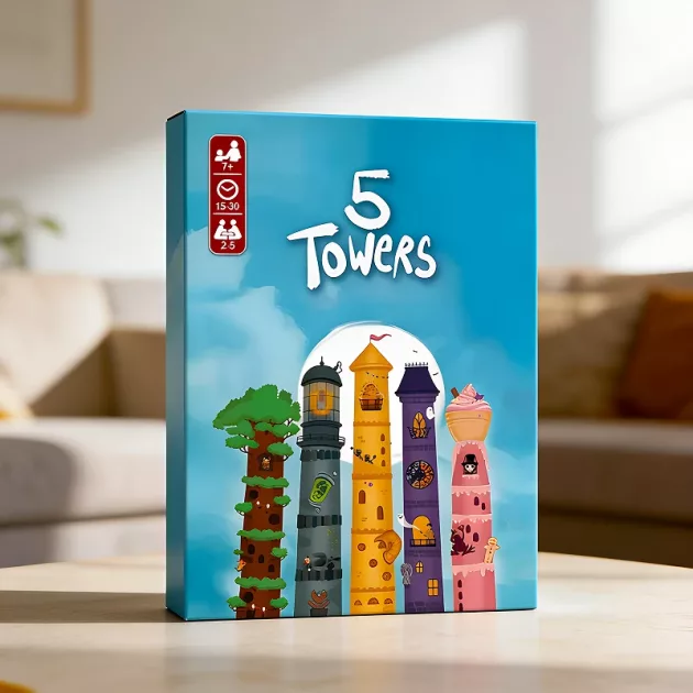 5 towers game