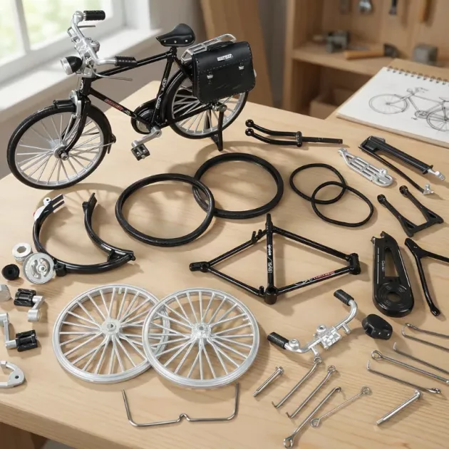 diy bicycle model