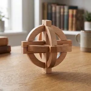 Puzzle Casse-tête Globe en Bois