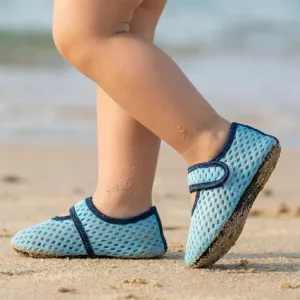 Chaussures aquatiques barefoot premiers pas pour enfants, respirantes, plage et eau