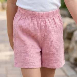 Short d’été décontracté en coton pour enfants